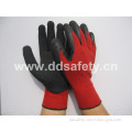 Red Cotton Latex Coating Glove Safety Gloves (DKL811)
